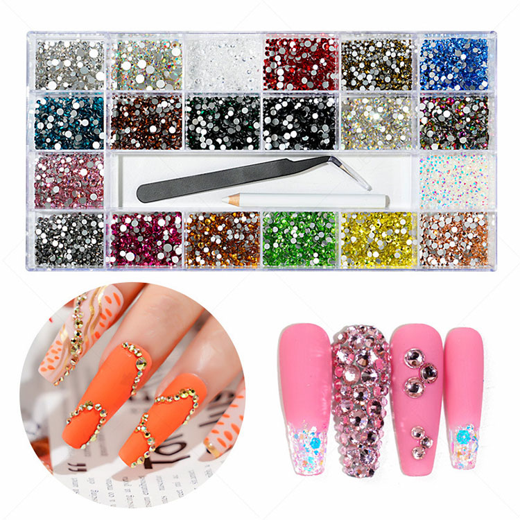 3D diamanti za nohte