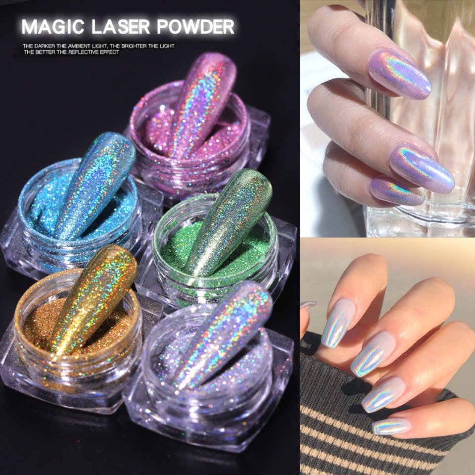 Laser Rainbow bleščice v prahu