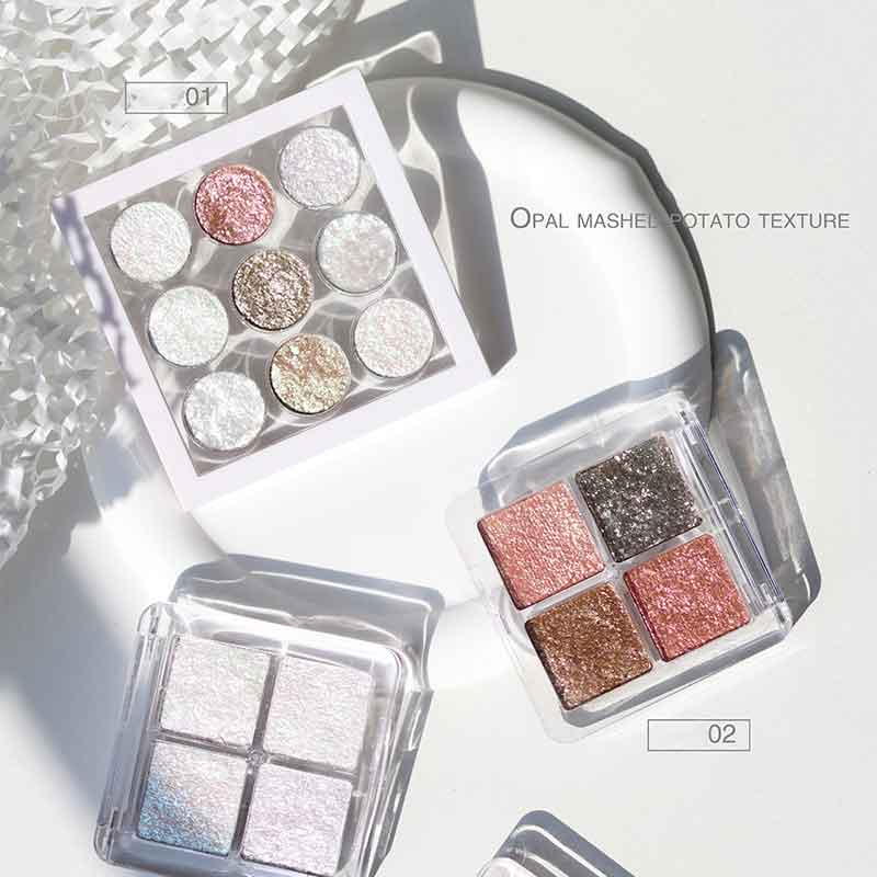 Nov 9 v 1 barvah Nail Art Opal Mashed Powder Pigment Aurora Effect