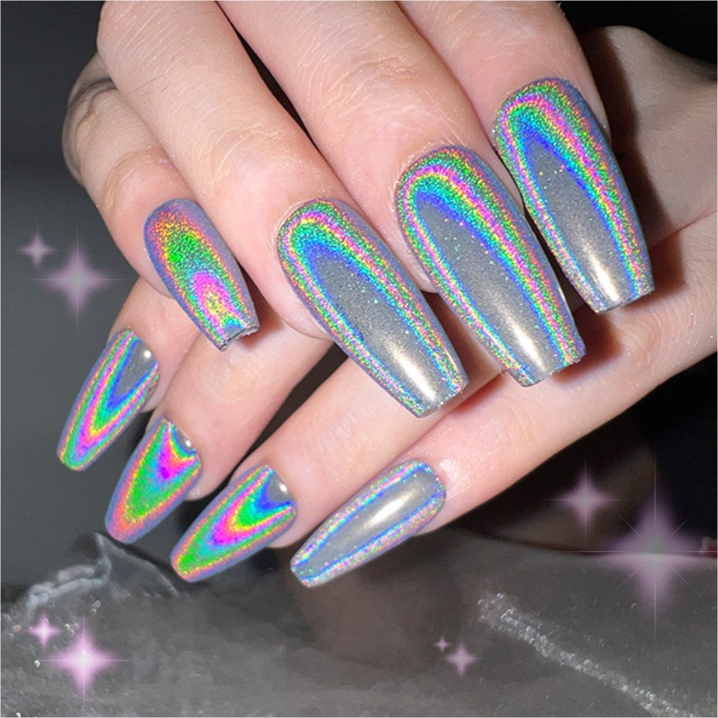 Puder za nohte Rainbow Mirror