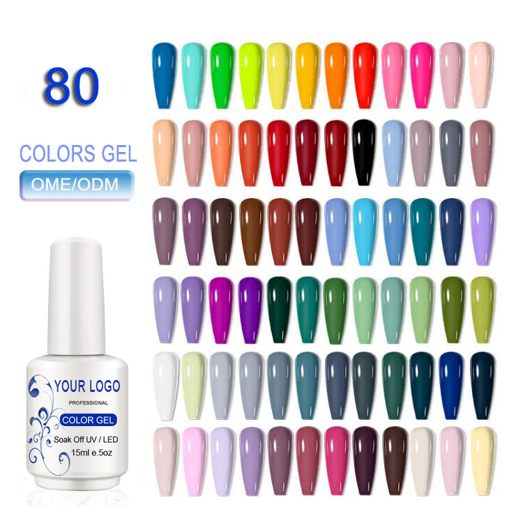 UV gel tipa čisti barvni gel lak