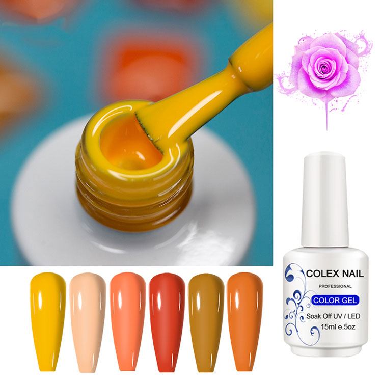 UV gel tipa čisti barvni gel lak